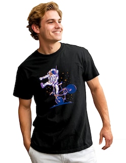 Foto 1 | Playera Estampada Algodón Premium para Hombre