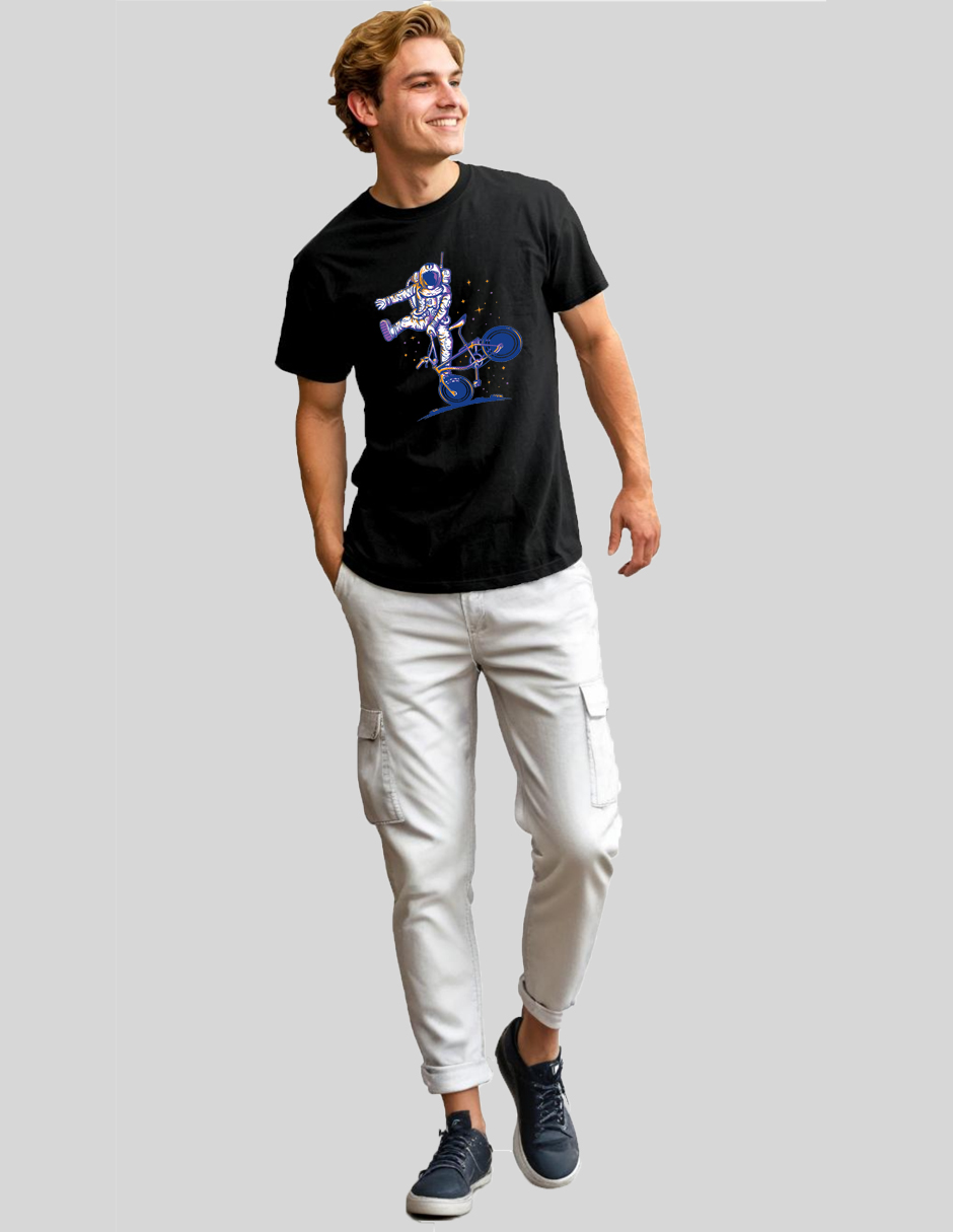 Foto 4 pulgar | Playera Estampada Algodón Premium para Hombre