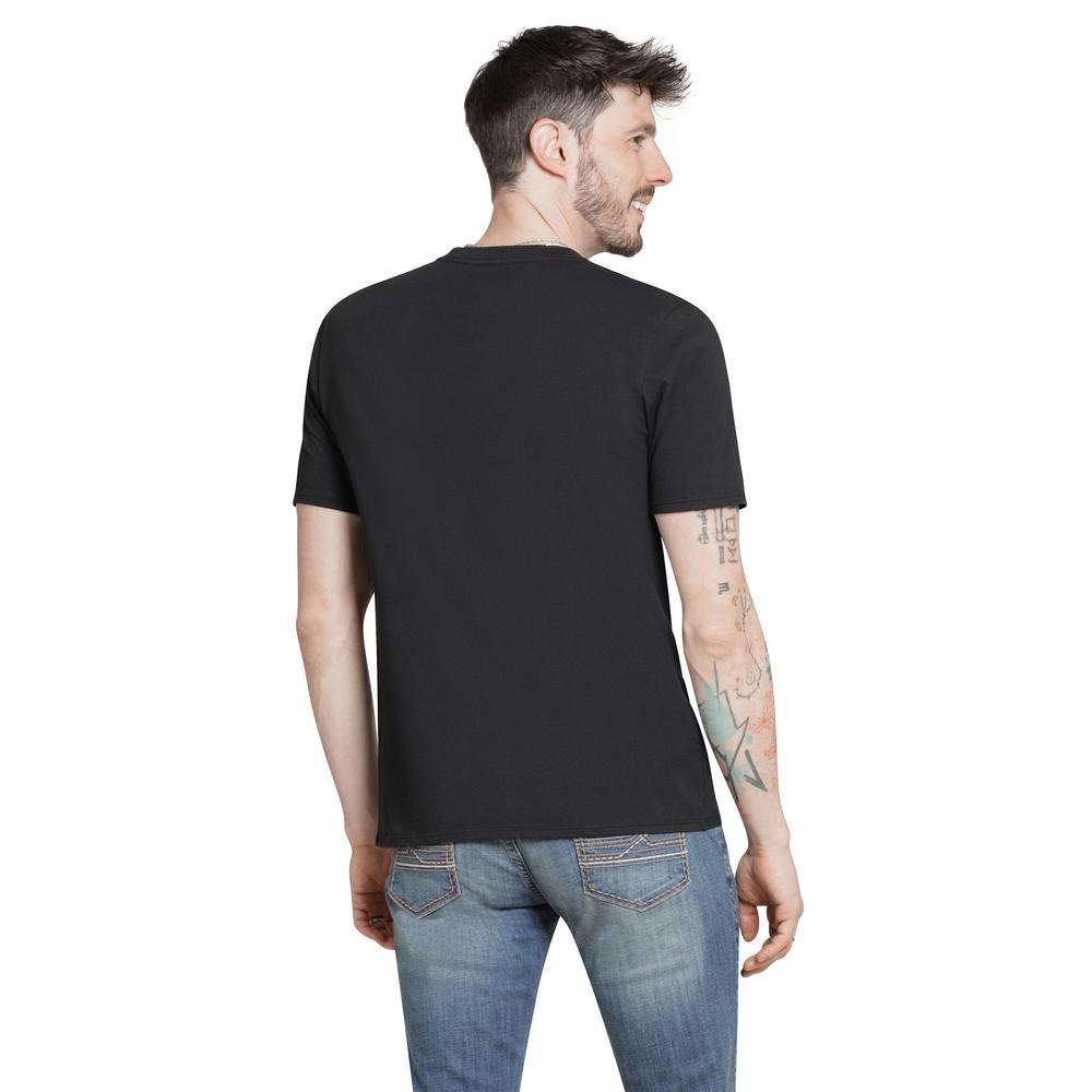 Foto 4 pulgar | Playera Wrangler Hombre Slim Manga Corta 293 Negro
