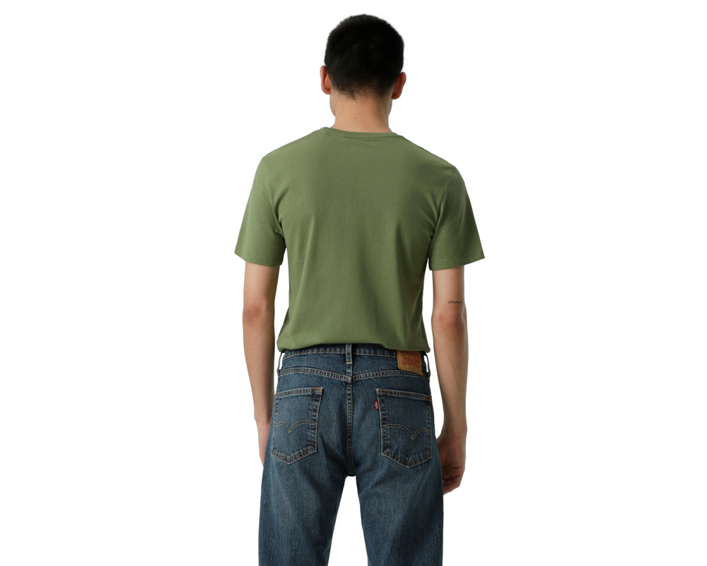 Foto 4 pulgar | Playera Levi’s Sportswear Verde para Hombre