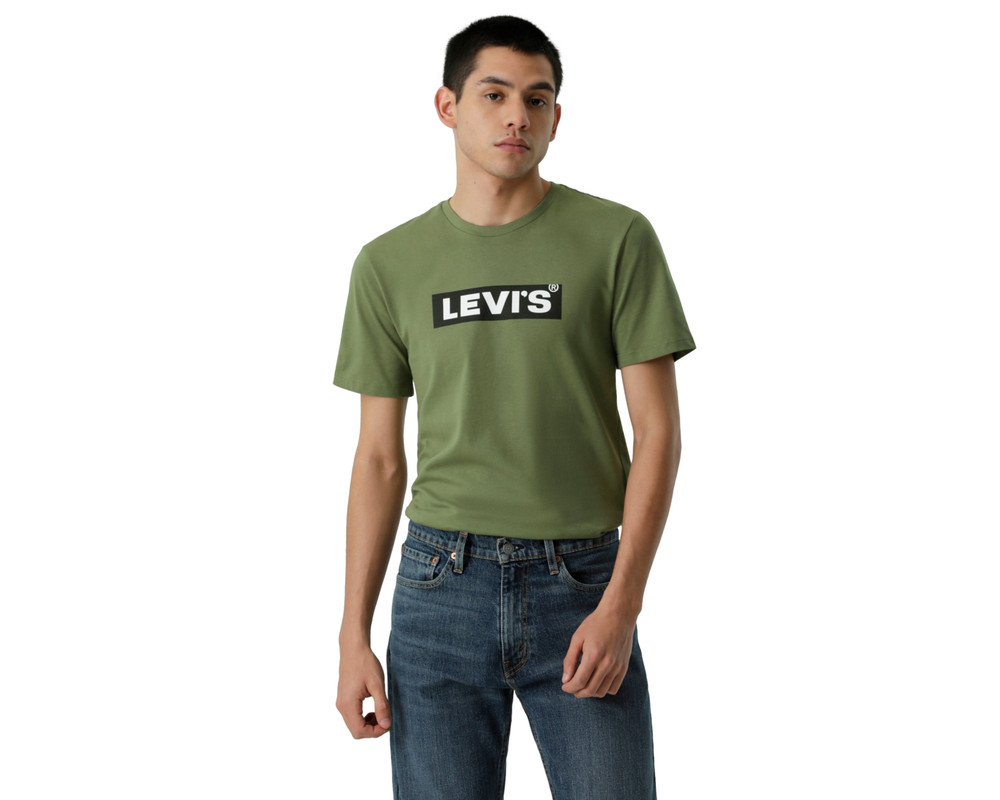Foto 6 pulgar | Playera Levi’s Sportswear Verde para Hombre
