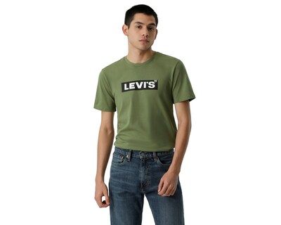 Foto 5 | Playera Levi’s Sportswear Verde para Hombre