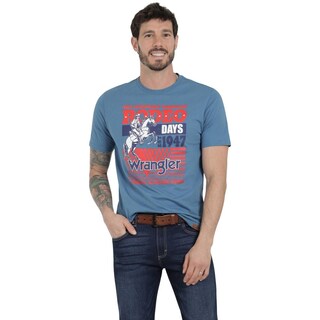 Foto 1 | Playera Wrangler Hombre Slim Manga Larga 291 Multicolor