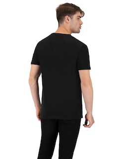 Foto 3 | Set de Playeras Básicas Indicum Denim Negras para Hombre