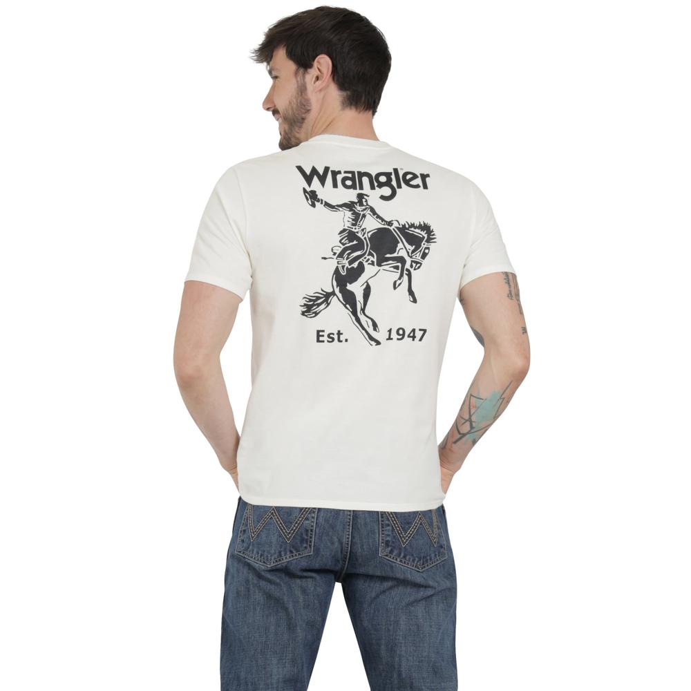 Foto 4 pulgar | Playera Wrangler Hombre Slim Manga Corta 290 Beige