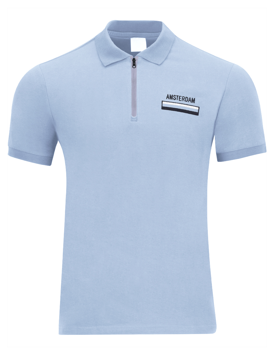 Foto 4 pulgar | Playera Caballero George-le2435 Roosevelt Azul