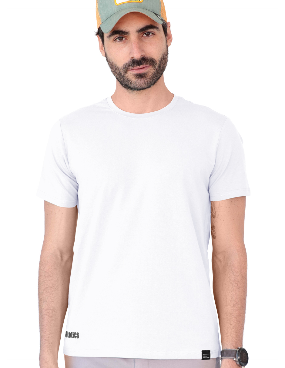 Foto 2 pulgar | Playera Caballero Tish-le2504 Roosevelt Blanco