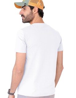 Foto 3 | Playera Caballero Tish-le2504 Roosevelt Blanco