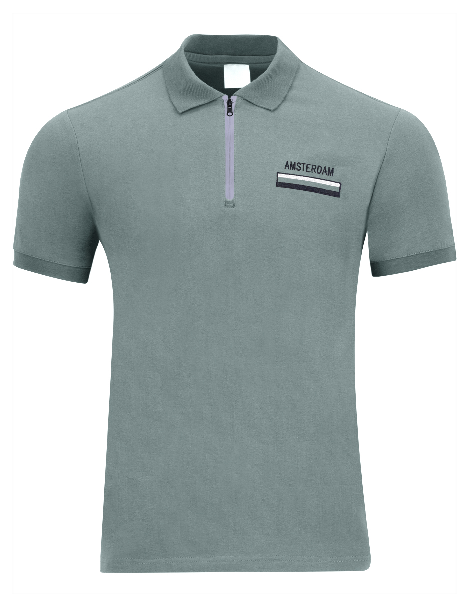 Foto 4 pulgar | Playera Caballero George-le2435 Roosevelt Olivo