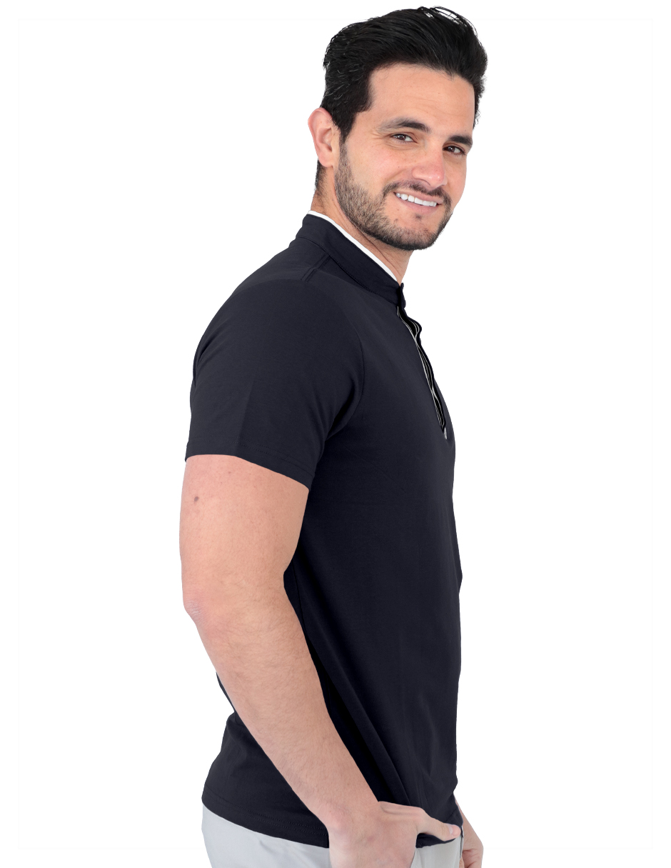 Foto 3 pulgar | Playera George-le2453 Roosevelt Negro