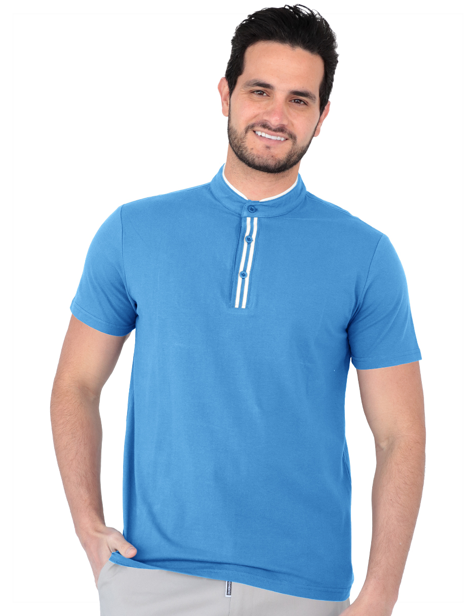 Foto 2 pulgar | Playera George-le2453 Roosevelt Azul