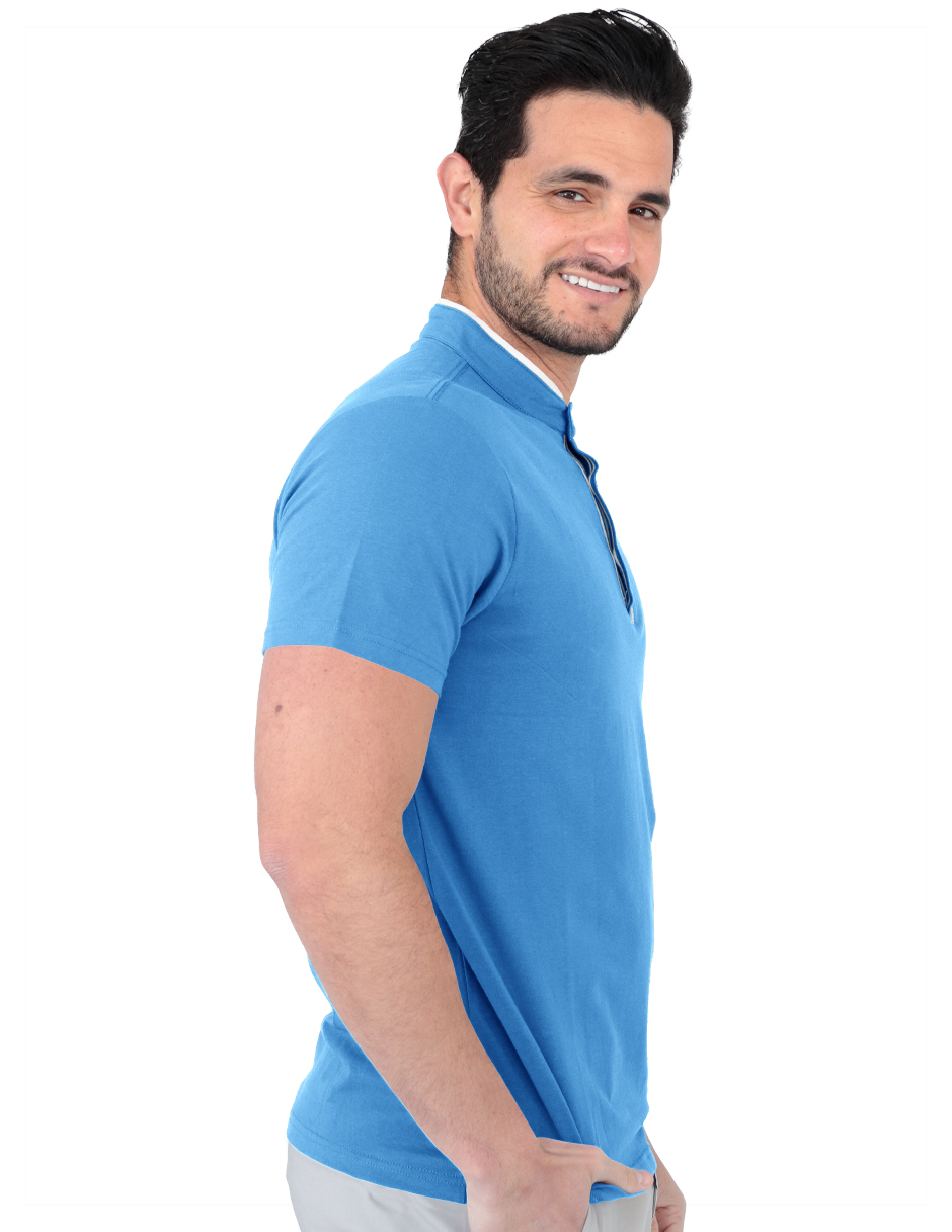 Foto 3 pulgar | Playera George-le2453 Roosevelt Azul