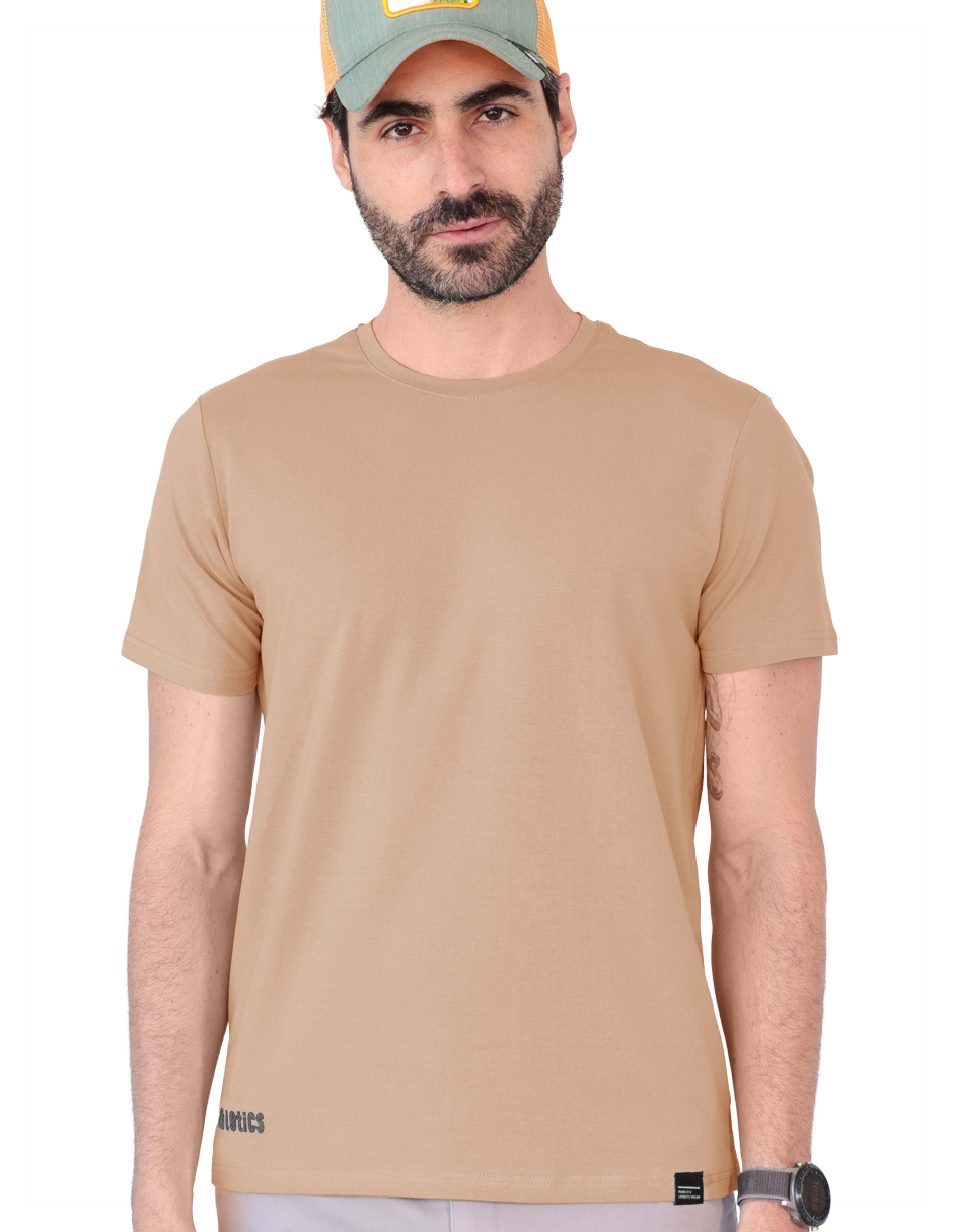 Foto 2 pulgar | Playera Caballero Tish-le2504 Roosevelt Camel