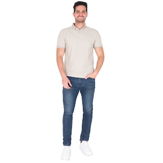 Foto 3 | Generra | Playeras Tipo Polo Casual Con Ribete Para Hombre