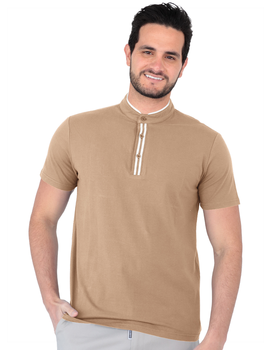 Foto 2 pulgar | Playera George-le2453 Roosevelt Camel