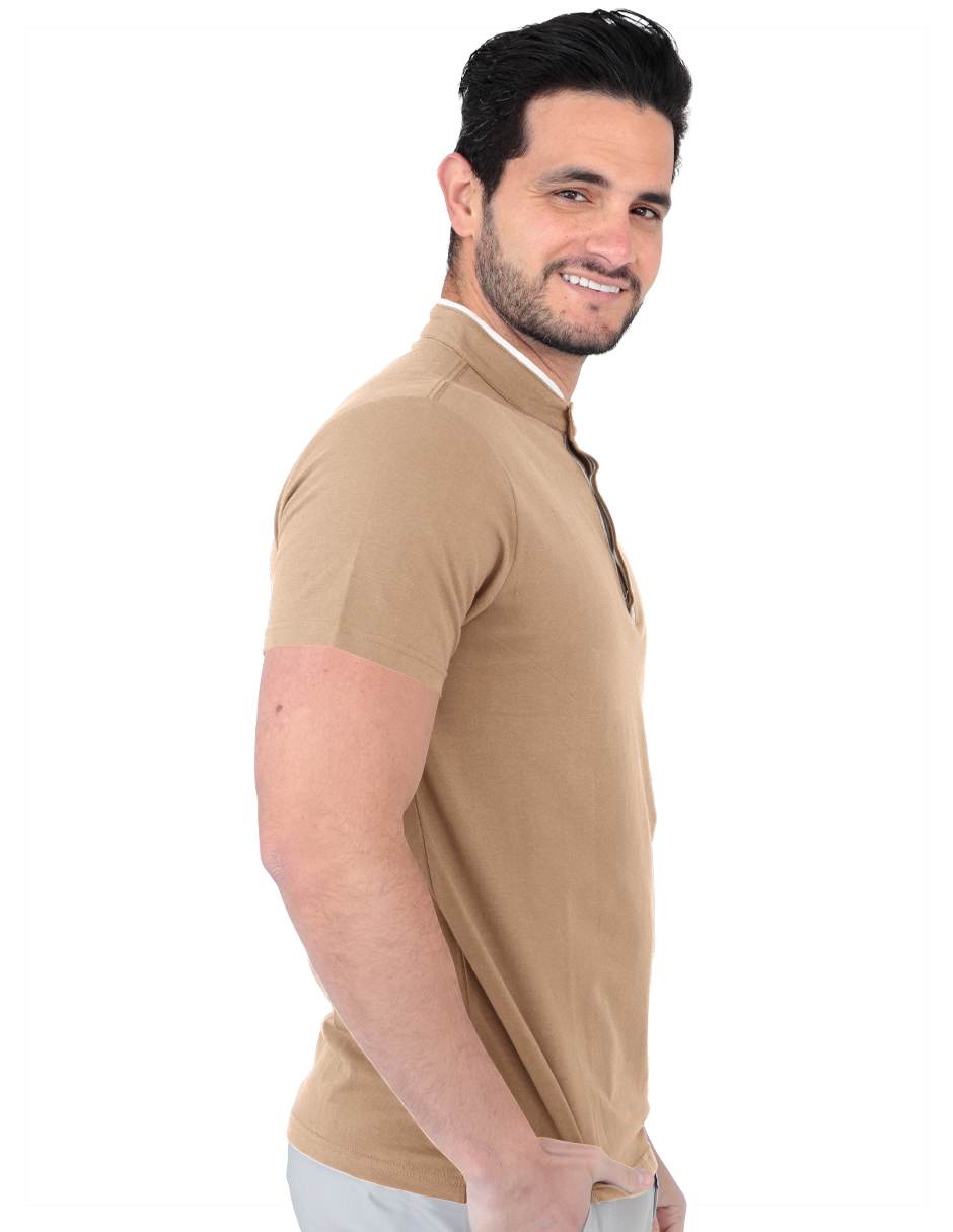 Foto 3 pulgar | Playera George-le2453 Roosevelt Camel