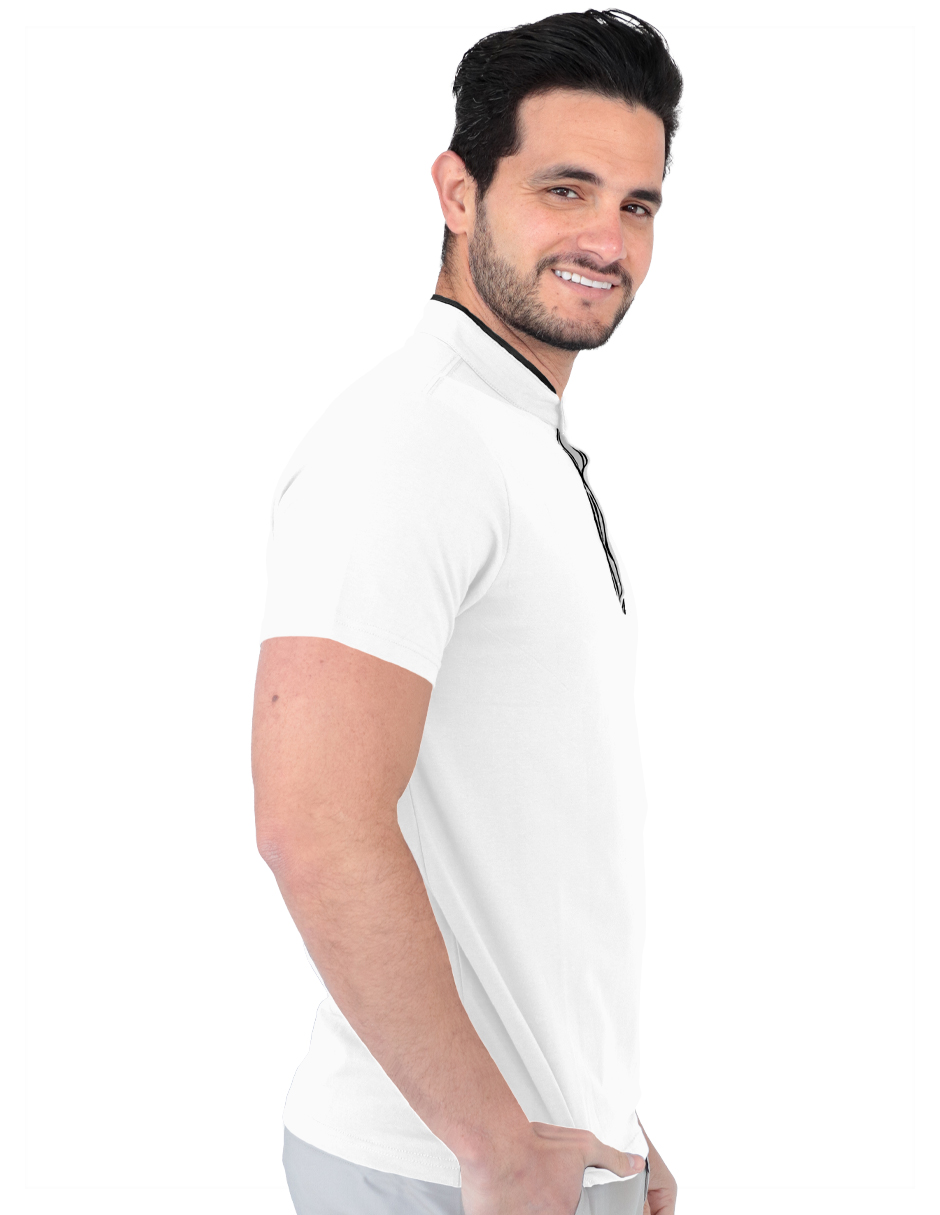 Foto 3 pulgar | Playera George-le2453 Roosevelt Blanco