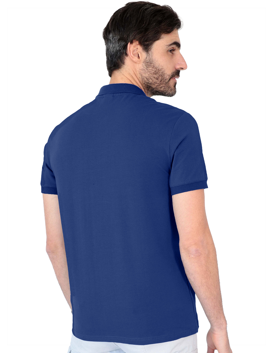 Foto 2 | Playera Caballero George-le2435 Roosevelt Azul Marino