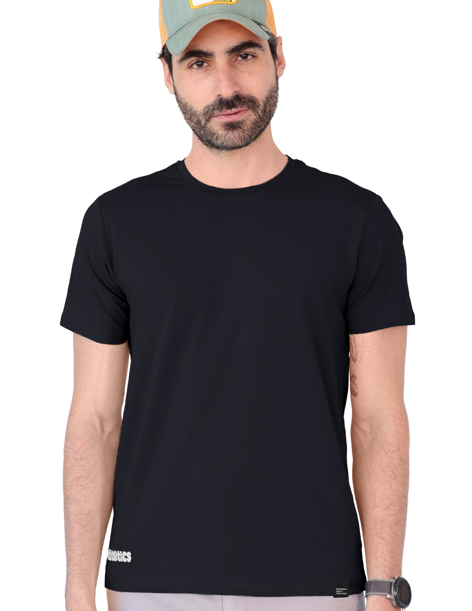 Playera Caballero Tish-le2504 Roosevelt Negro