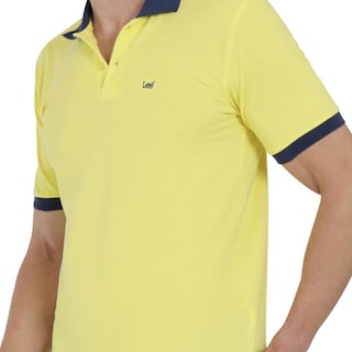 Foto 5 | Playera Lee Hombre Quality Genuine Slim Fit 270 Amarillo