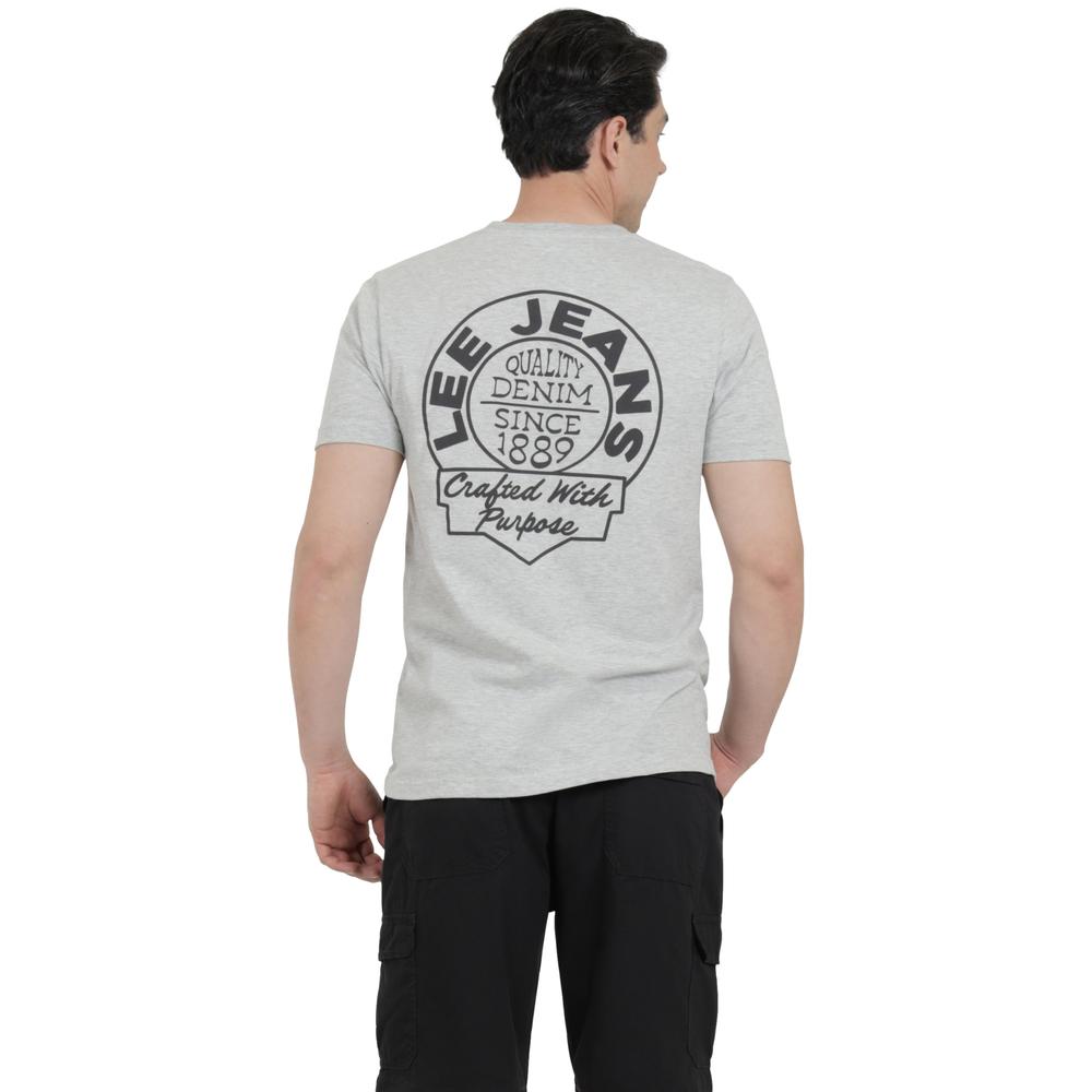 Foto 4 pulgar | Playera Lee Hombre Vintage Slim Fit 303 Gris