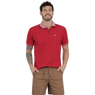 Foto 1 | Playera Lee Hombre Quality Genuine Slim Fit 272 Rojo