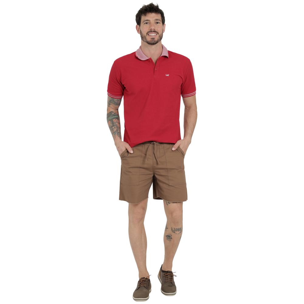 Foto 5 pulgar | Playera Lee Hombre Quality Genuine Slim Fit 272 Rojo