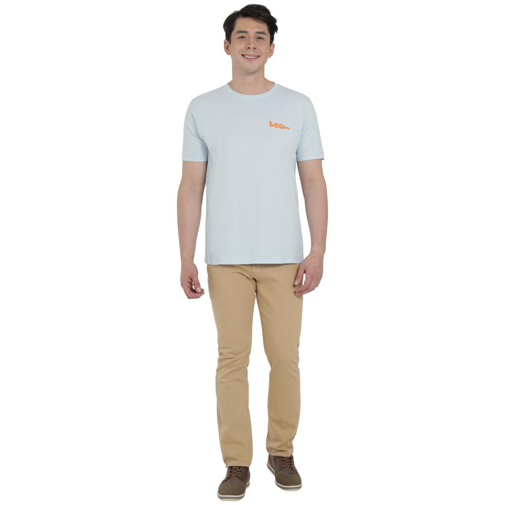 Foto 5 pulgar | Playera Lee Hombre Vintage Slim Fit 295 Azul Cielo