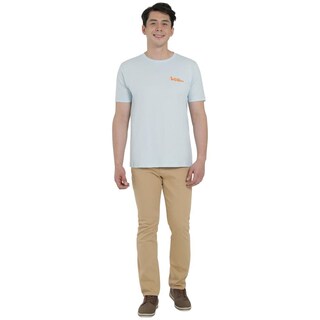 Foto 4 | Playera Lee Hombre Vintage Slim Fit 295 Azul Cielo