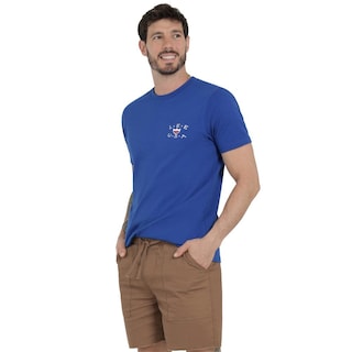 Foto 2 | Playera Lee Hombre Vintage Slim Fit 287 Azul