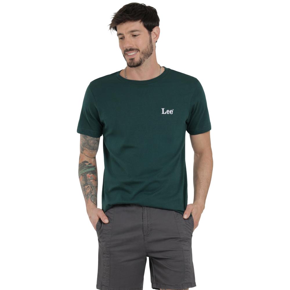 Playera Lee Hombre Vintage Slim Fit 325 Verde