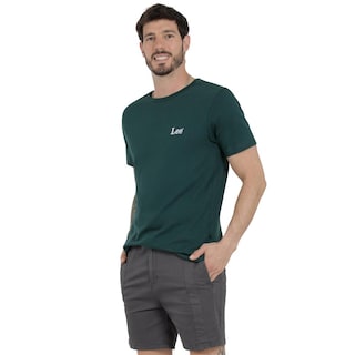 Foto 2 | Playera Lee Hombre Vintage Slim Fit 325 Verde