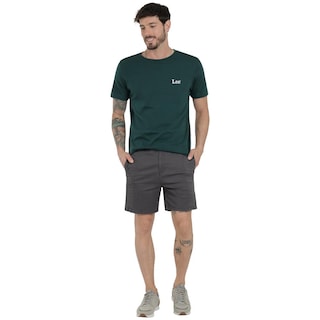 Foto 4 | Playera Lee Hombre Vintage Slim Fit 325 Verde