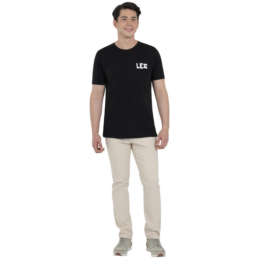 Foto 5 pulgar | Playera Lee Hombre Vintage Slim Fit 288 Negro