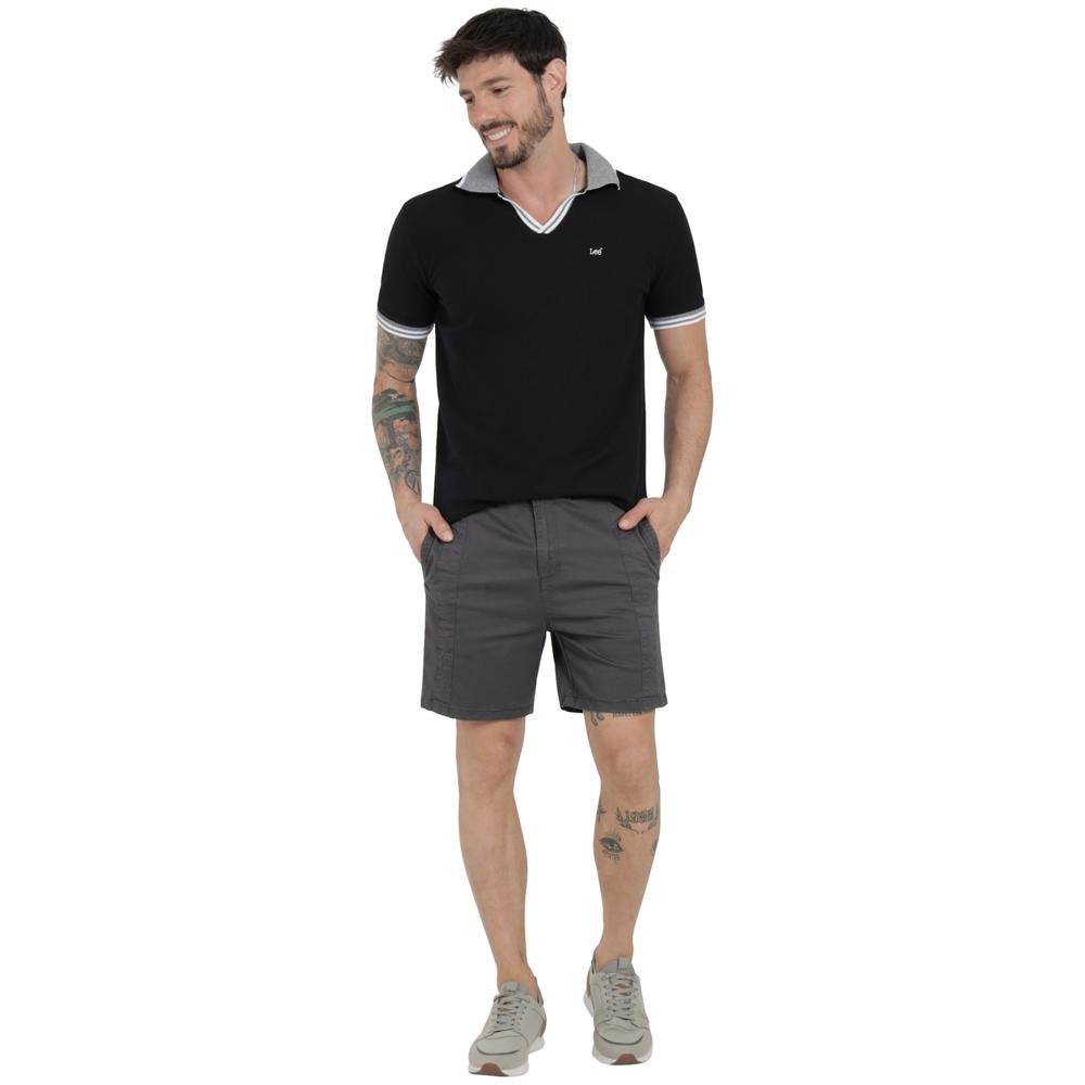 Foto 5 pulgar | Playera Lee Hombre Quality Genuine Slim Fit 273 Negro