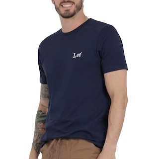 Foto 5 | Playera Lee Hombre Vintage Slim Fit 244 Azul Marino