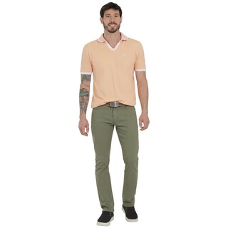 Foto 4 | Playera Lee Hombre Quality Genuine Slim Fit 274 Coral