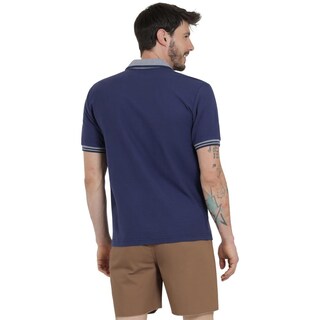 Foto 3 | Playera Lee Hombre Quality Genuine Slim Fit 271 Azul Marino