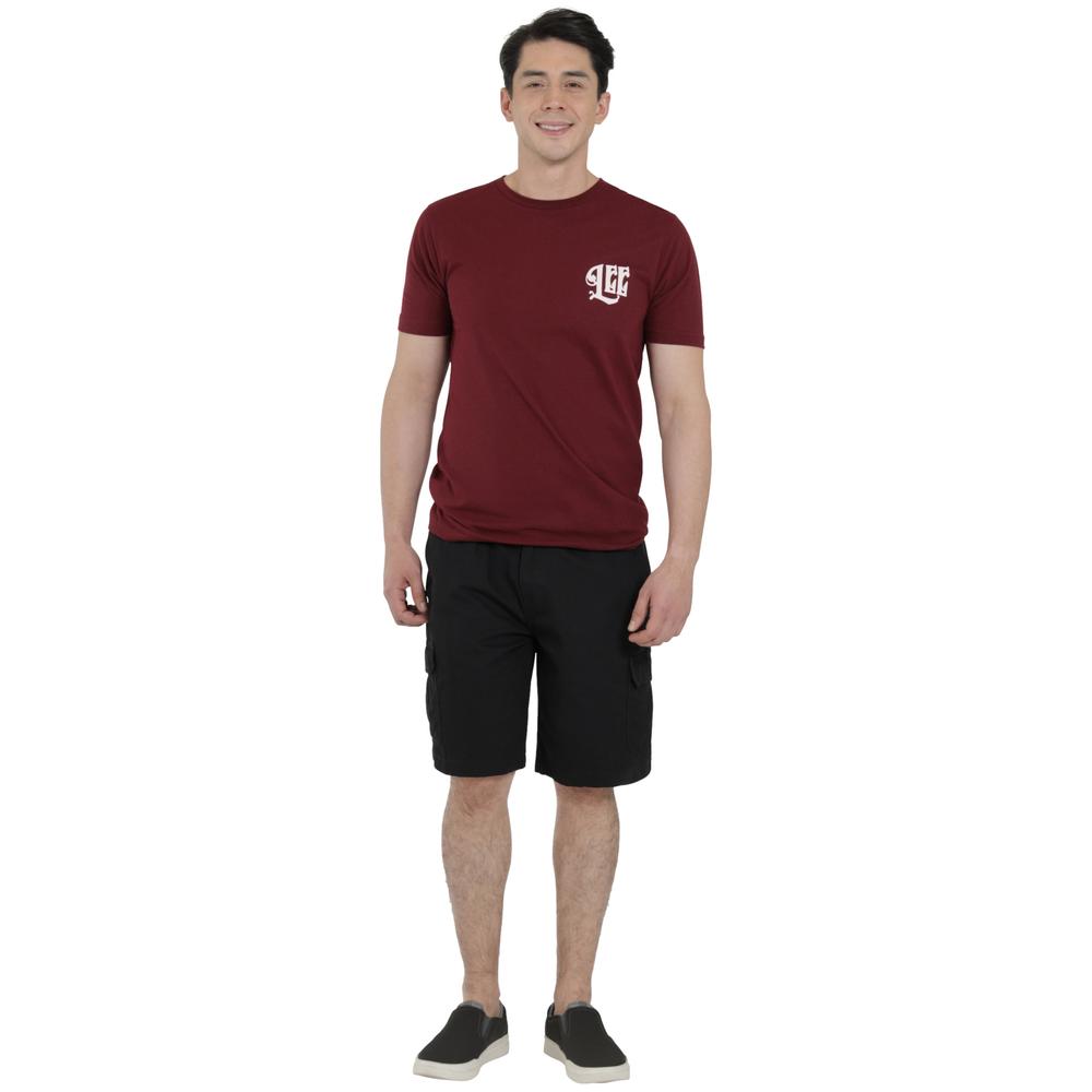 Foto 5 pulgar | Playera Lee Hombre Vintage Slim Fit 304 Vino