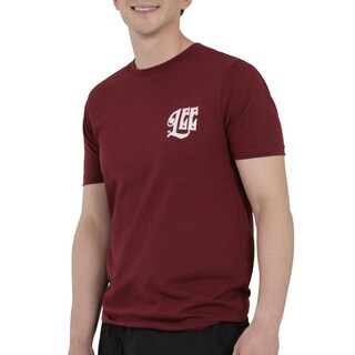 Foto 5 | Playera Lee Hombre Vintage Slim Fit 304 Vino