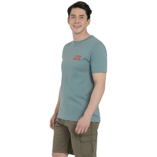 Foto 2 | Playera Lee Hombre Vintage Slim Fit 269 Verde Lima