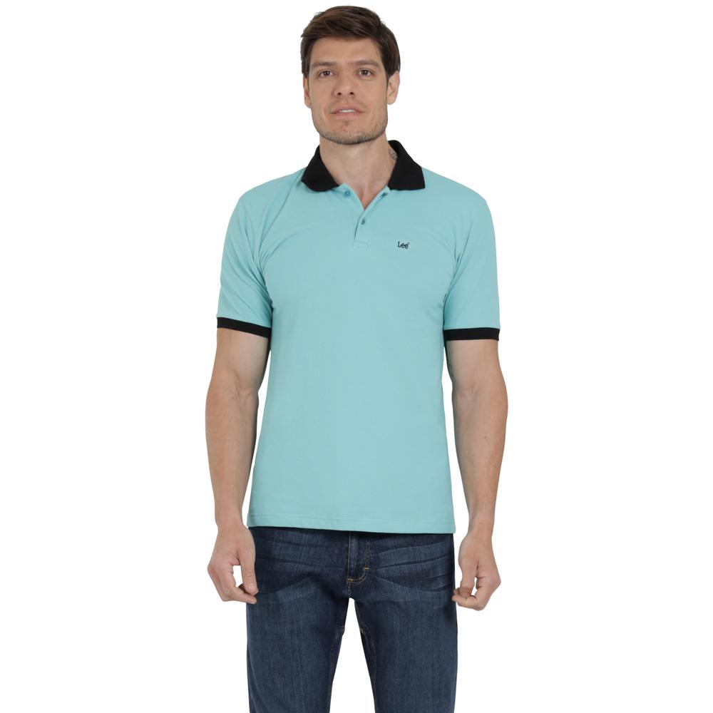 Playera Lee Hombre Quality Genuine Slim Fit 296 Verde Claro