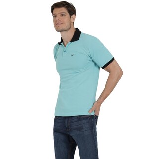 Foto 2 | Playera Lee Hombre Quality Genuine Slim Fit 296 Verde Claro