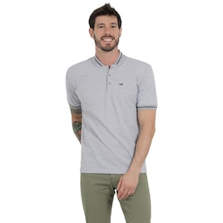Foto 1 | Playera Lee Hombre Quality Genuine Slim Fit 306 Gris