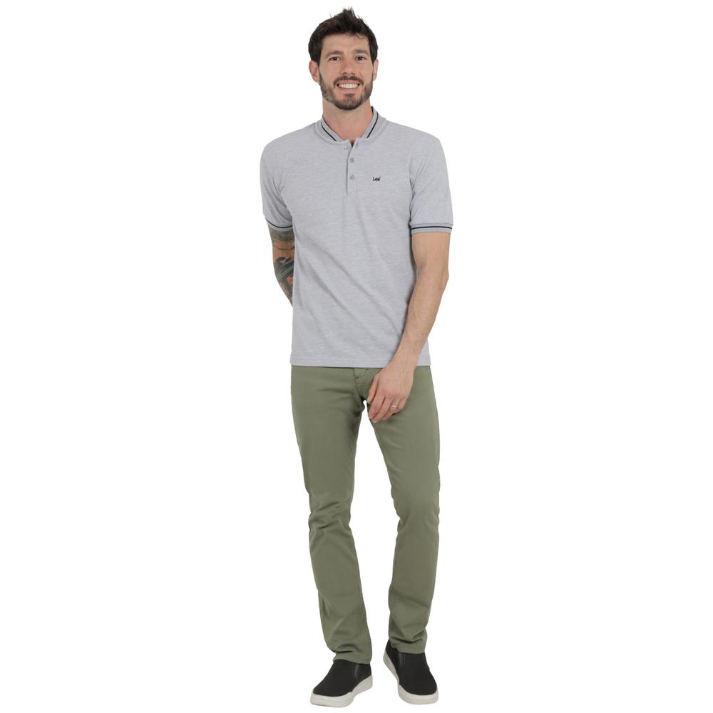 Foto 5 pulgar | Playera Lee Hombre Quality Genuine Slim Fit 306 Gris