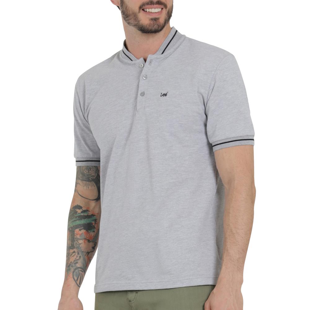 Foto 6 pulgar | Playera Lee Hombre Quality Genuine Slim Fit 306 Gris