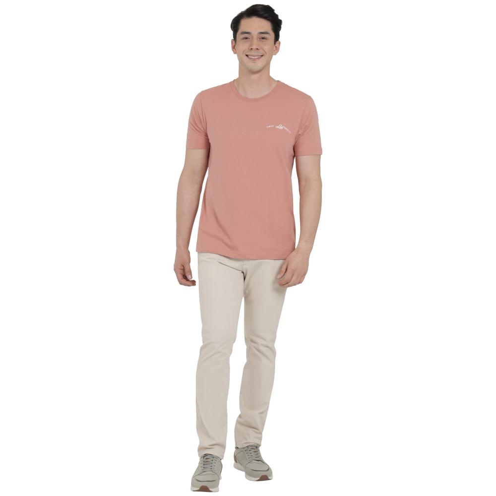 Foto 5 pulgar | Playera Lee Hombre Vintage Slim Fit 286 Rosa