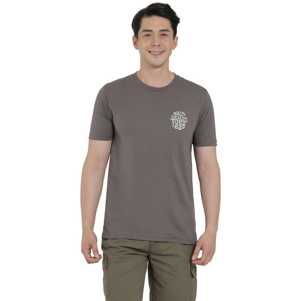 Playera Lee Hombre Vintage Slim Fit 264 Gris Oscuro