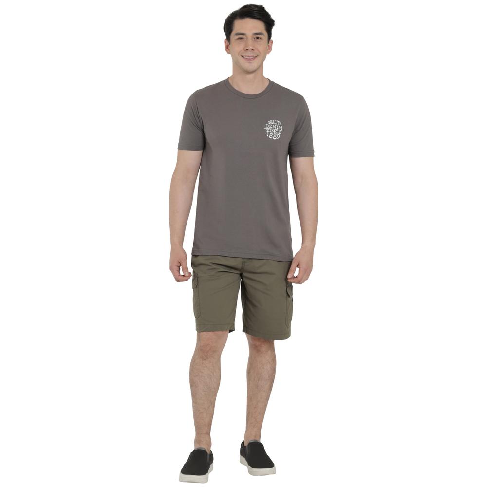 Foto 5 pulgar | Playera Lee Hombre Vintage Slim Fit 264 Gris Oscuro