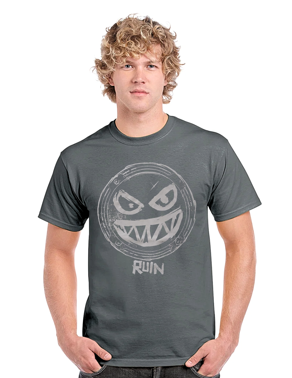 Foto 2 | Playera Call Of Duty Black Ops 4 Ruin Icon Confetti Gris Mediana